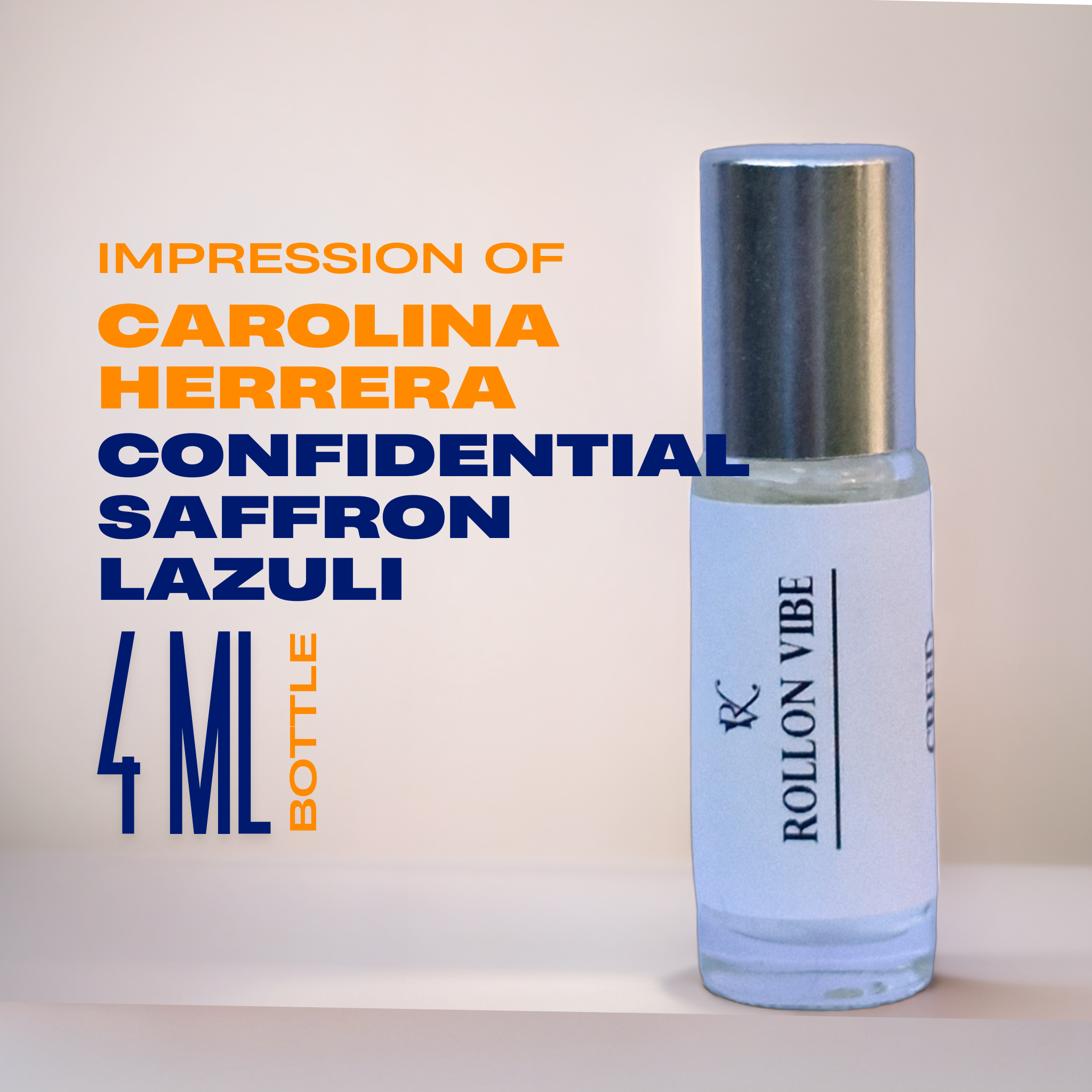 Impression of Carolina Herrera Confidential Saffron Lazuli